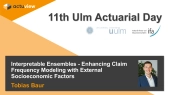 Interpretable Ensembles: Enhancing Claim Frequency Modeling with External Socioeco-nomic Factors