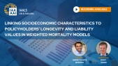Linking Socioeconomic Characteristics To Policyholders’ Longevity & Liability Values In Weighted Mortality Models