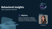 Behavioral insights para el gremio actuarial