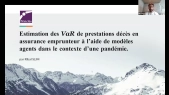Estimation des Value-at-Risk de prestations décès en assurance emprunteur à l'aide de modèles agents dans le contexte d'une pandémie