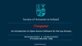 Triangulator – An Introduction to Open Source Software for the Lay Actuary