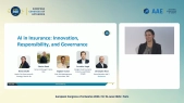 Plenary IV: AI in Insurance: Innovation, Responsibility, and Governance