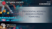 Presidential Address, Research Prizes Town Hall